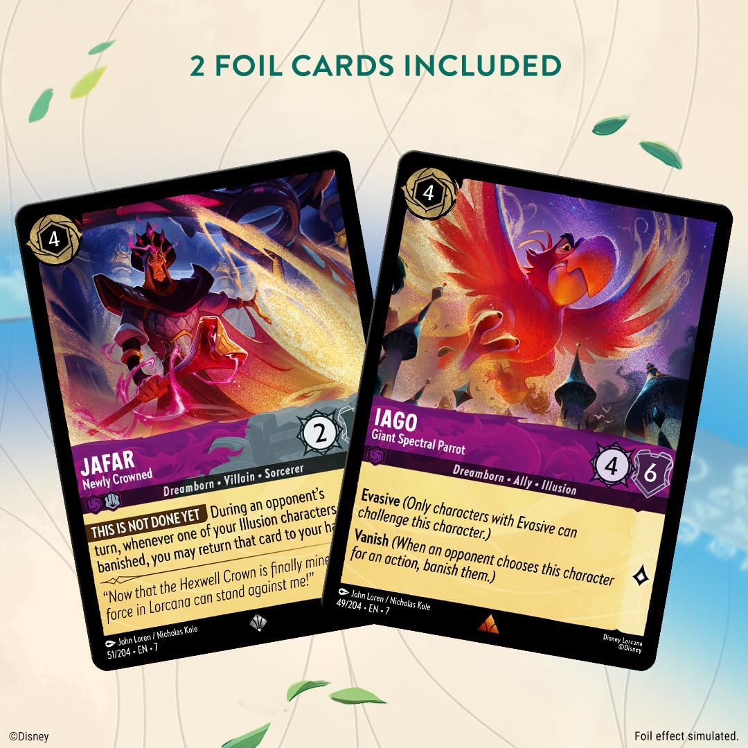 Disney Lorcana TCG: Archazia's Island Starter Decks - 2 Decks Card Game Ravensburger