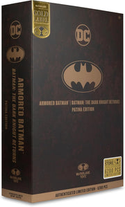 McFarlane Toys: DC Multiverse - Batman: The Dark Knight Returns: Armored Batman Patina - Gold Label Collections 7" Figure Toys & Games McFarlane Toys