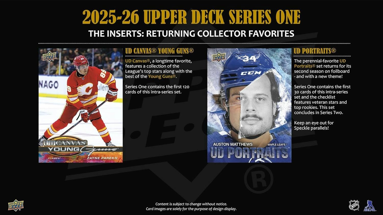 Upper Deck: 2025-26 Series 1 Hockey Blaster Box - 4 Packs Sports Cards Upper Deck