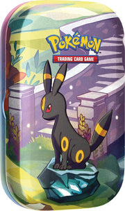 Pokemon TCG: Scarlet & Violet Prismatic Evolutions Mini Tin Display Box - 8 Tins Card Game Pokemon
