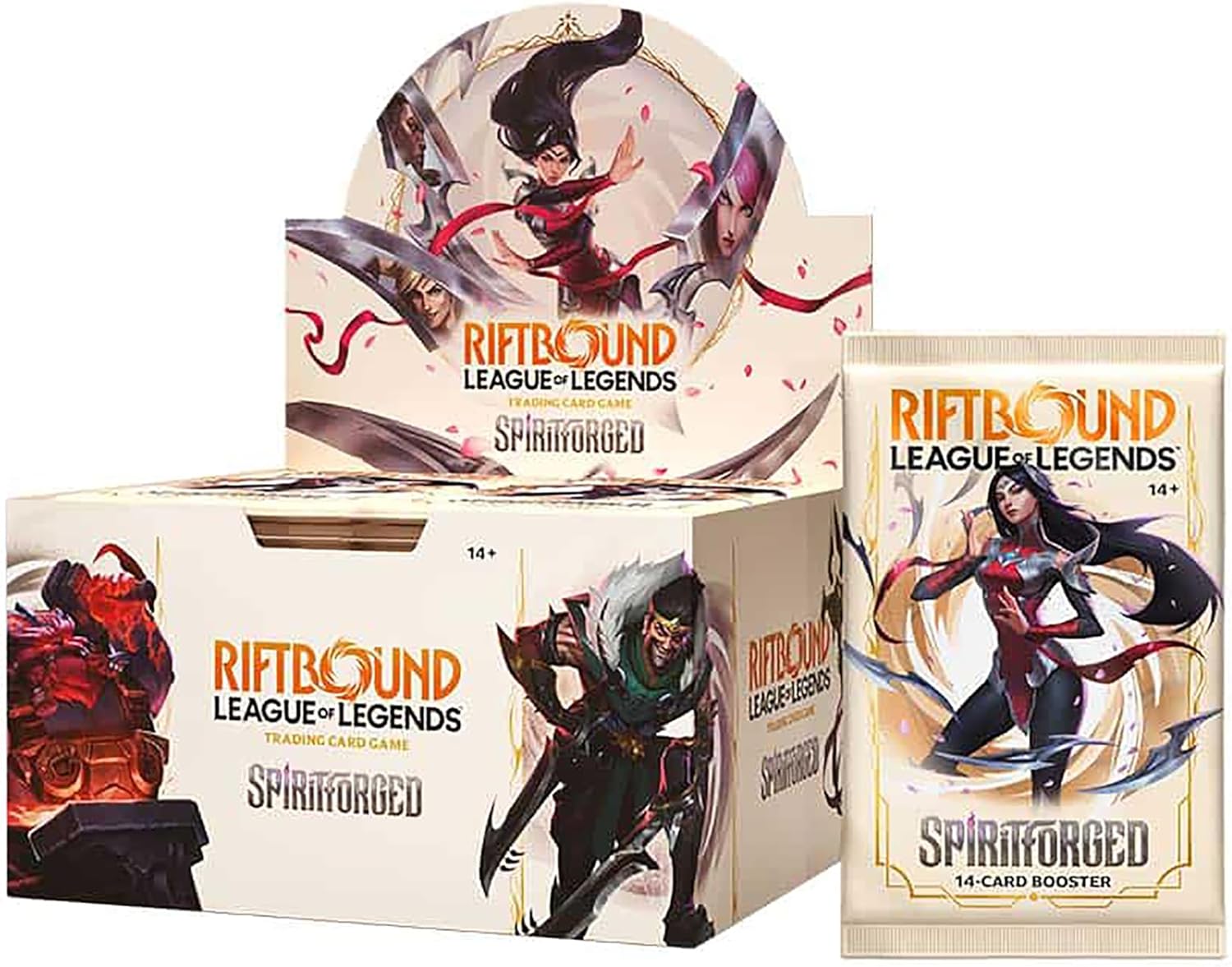 Riftbound League of Legends TCG: Spiritforged Booster Box - 24 Packs Card Game UVS Games