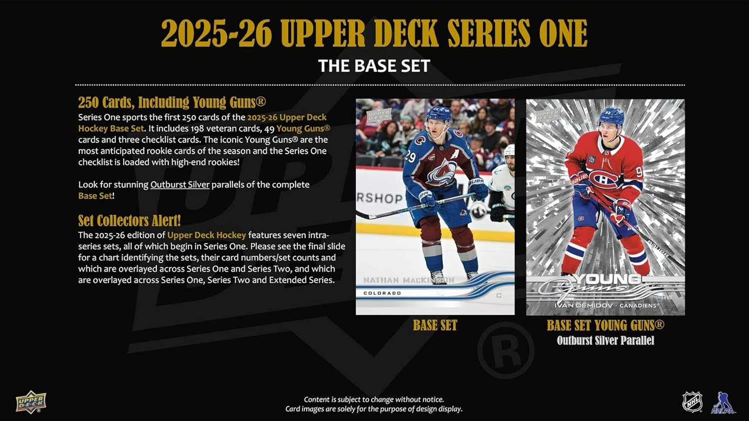 Upper Deck: 2025-26 Series 1 Hockey Blaster Box - 4 Packs Sports Cards Upper Deck