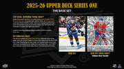Upper Deck: 2025-26 Series 1 Hockey Tin - 8 Packs + Exclusive Dazzler Bonus Pack Sports Cards Upper Deck