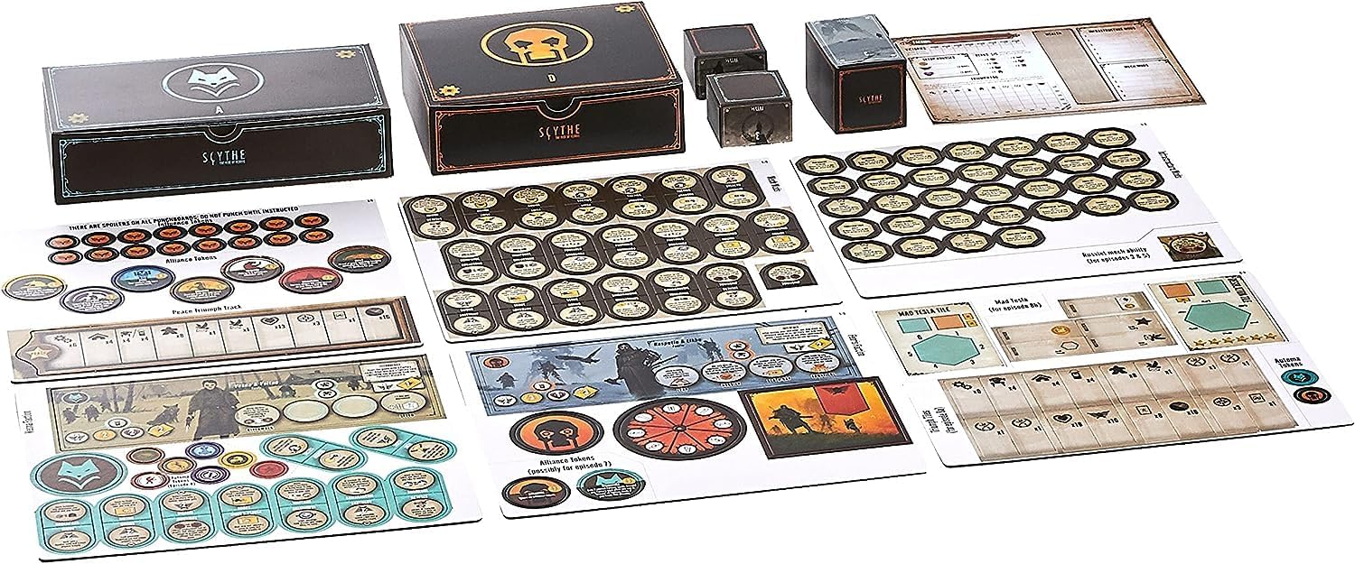 Scythe: The Rise of Fenris Expansion [Board Game, 1 - 5 Players] Board Game Stonemaier Games