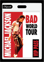 Keepsake: Michael Jackson Bad World Tour Premiere Relics Chase Mini Box Card Set Card Game Keepsake