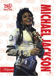 Keepsake: Michael Jackson Bad World Tour Premiere Relics Chase Mini Box Card Set Card Game Keepsake