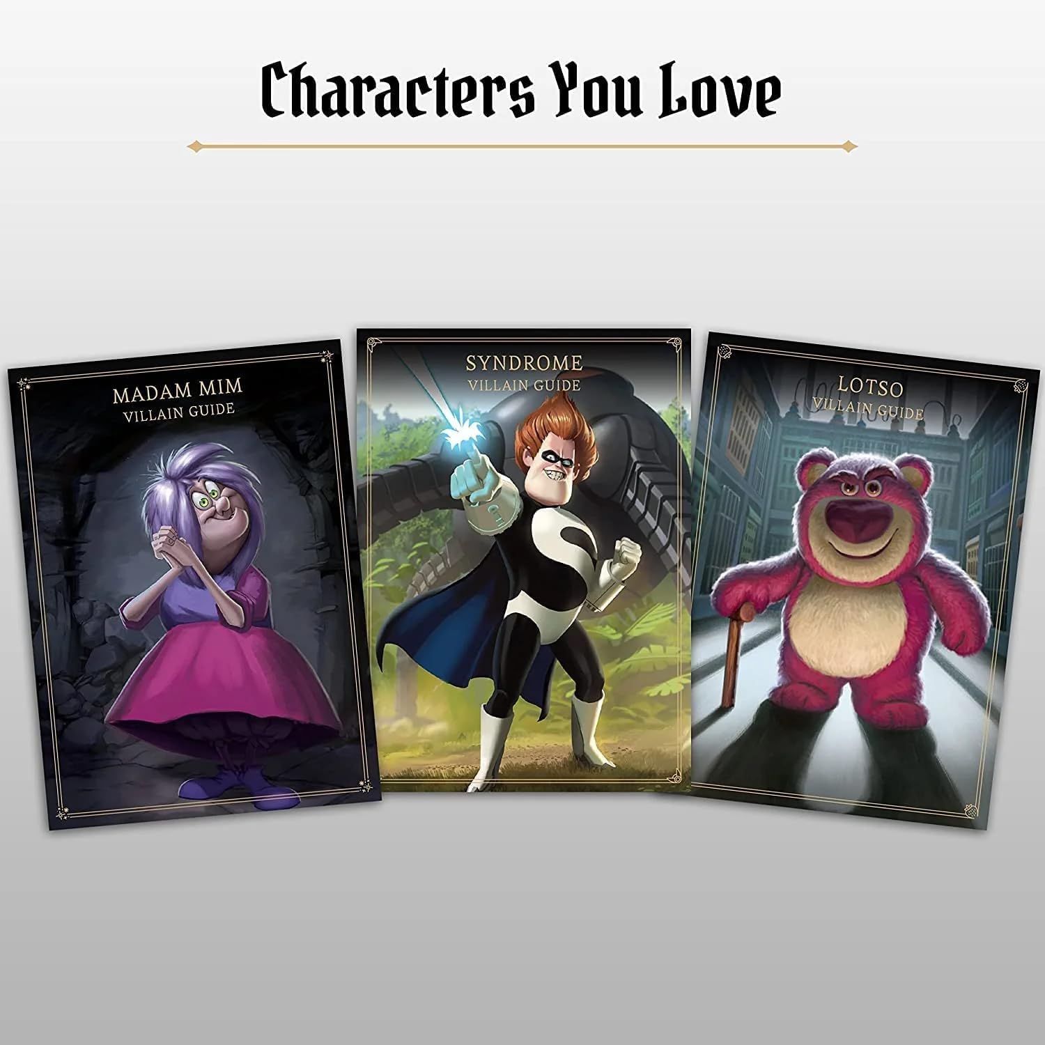 Disney Villainous: Bigger and Badder Stand-Alone & Expansion [Board Game 2-3 Players] Board Game Ravensburger