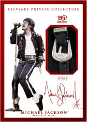Keepsake: Michael Jackson Bad World Tour Premiere Relics Chase Mini Box Card Set Card Game Keepsake