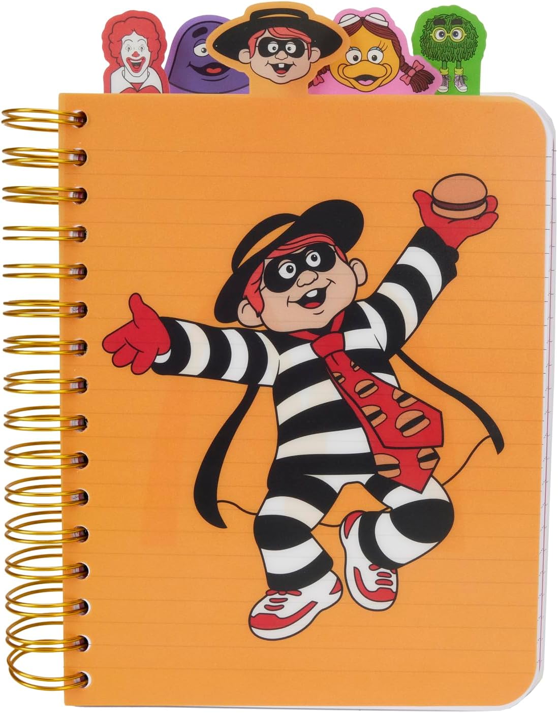 Loungefly McDonald's Characters - Spiral Tab Stationery Journal Notebook Memorabilia Loungefly