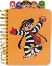 Loungefly McDonald's Characters - Spiral Tab Stationery Journal Notebook Memorabilia Loungefly
