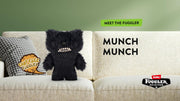 Fuggler: Fart Face Series 1 - Munch Munch Black Long Ugly Monster Plush Toy Plushies Zuru