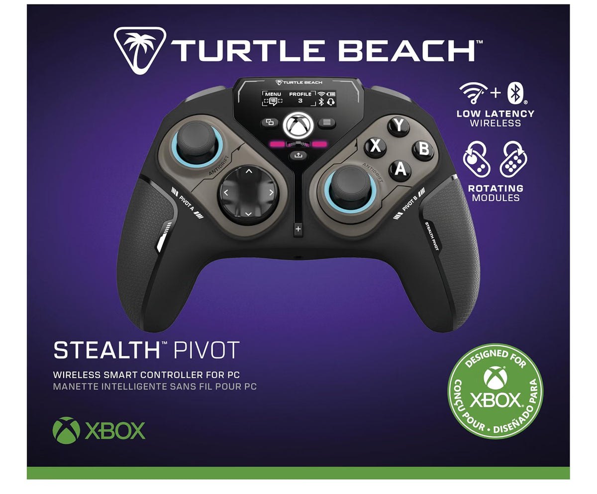 Turtle Beach Stealth Pivot Game Smart Wireless Controller [PC Xbox One Series X] Xbox Series X Accessories Turtle Beach