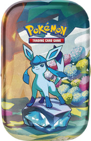 Pokemon TCG: Scarlet & Violet Prismatic Evolutions Mini Tin Display Box - 8 Tins Card Game Pokemon
