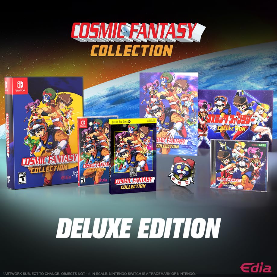 Cosmic Fantasy Collection Deluxe Edition - Limited Run Games #219 [Nintendo Switch] Nintendo Switch Video Game Limited Run Games