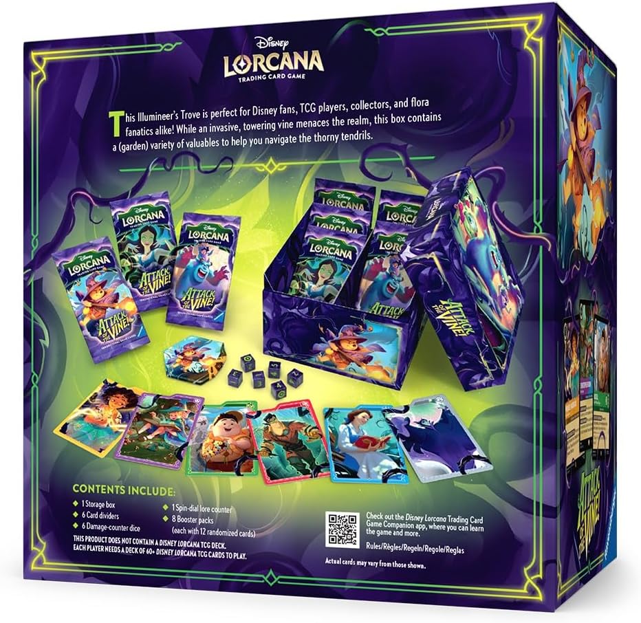 Disney Lorcana TCG: Attack of the Vine Illumineer's Trove Card Game Ravensburger