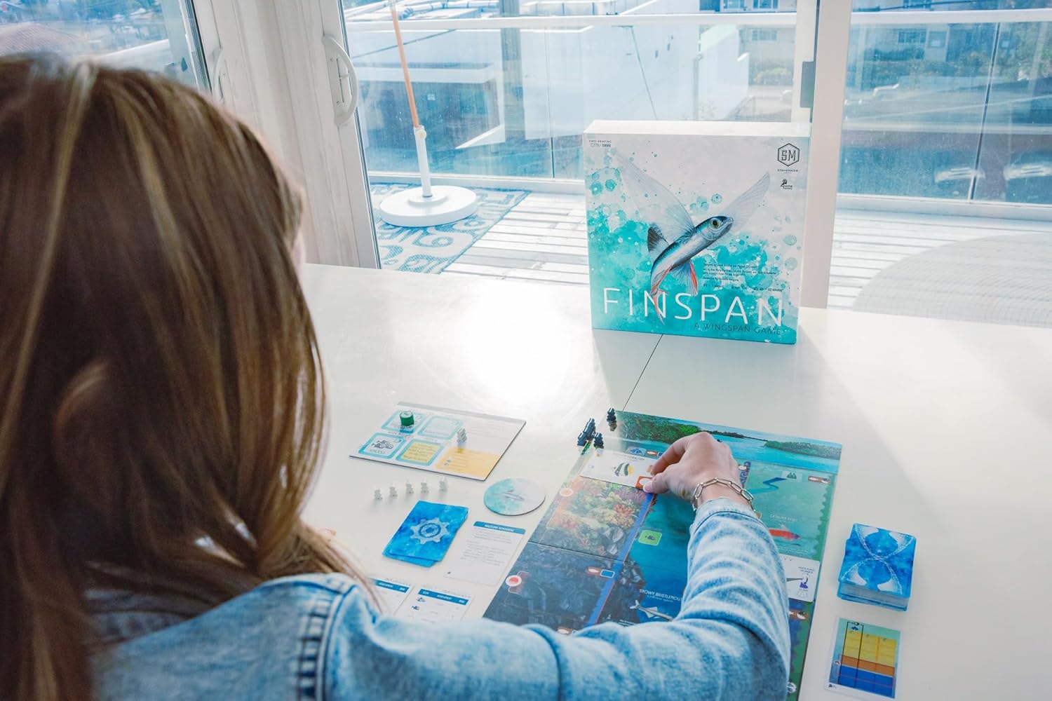 Finspan - A Wingspan Game [Board Game 1 - 5 Players] Board Game Stonemaier Games