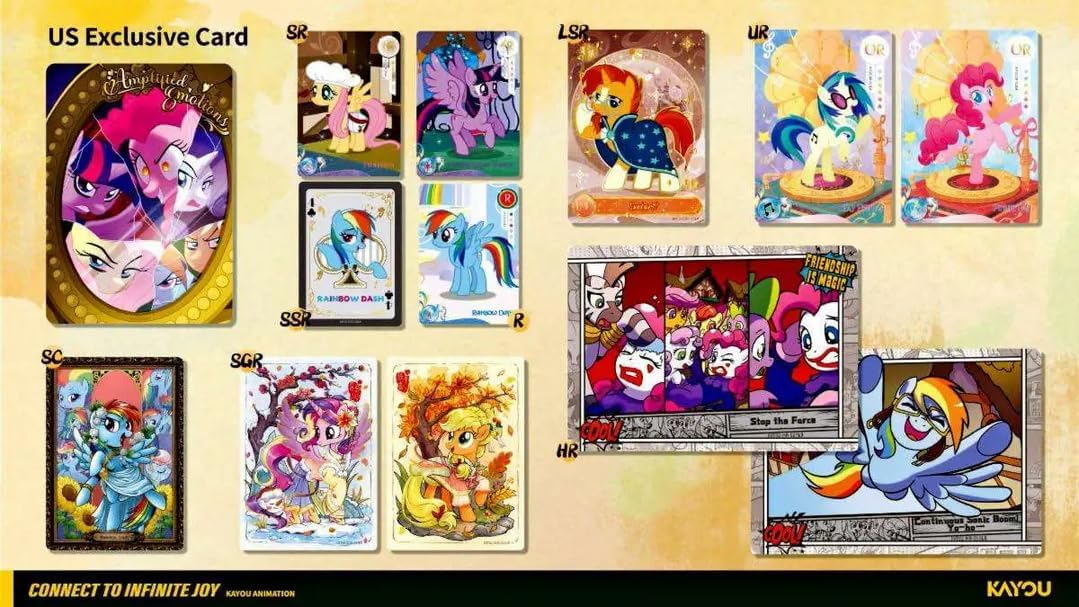 Kayou TCG: My Little Pony - Friendship Eternal Moon Edition Series 1 Booster Box - 24 Packs Card Game Kayou