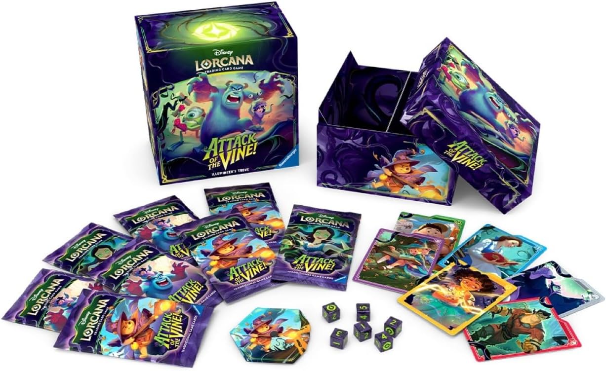 Disney Lorcana TCG: Attack of the Vine Illumineer's Trove Card Game Ravensburger