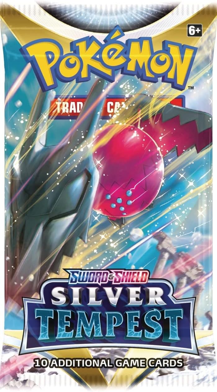 Pokemon TCG: Sword & Shield - Silver Tempest Booster Pack Card Game Pokemon