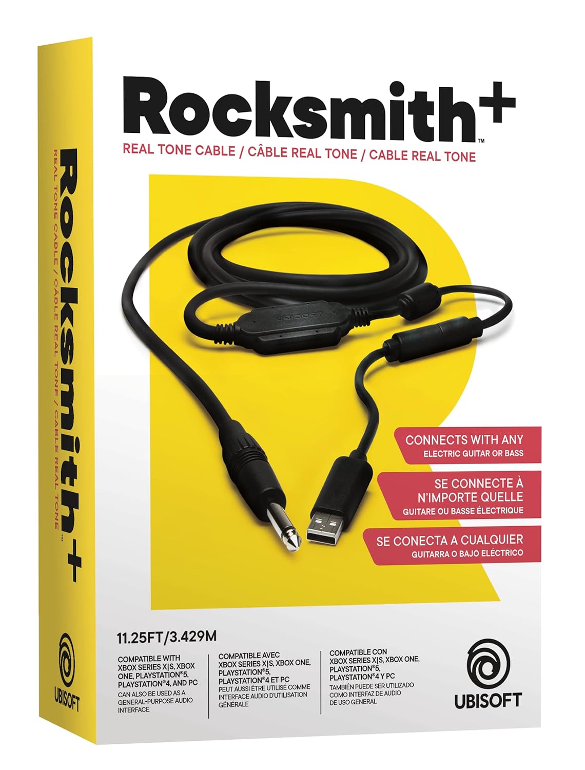 Rocksmith Real Tone Cable [Cross-Platform Accessory Ubisoft] Accessories Ubisoft