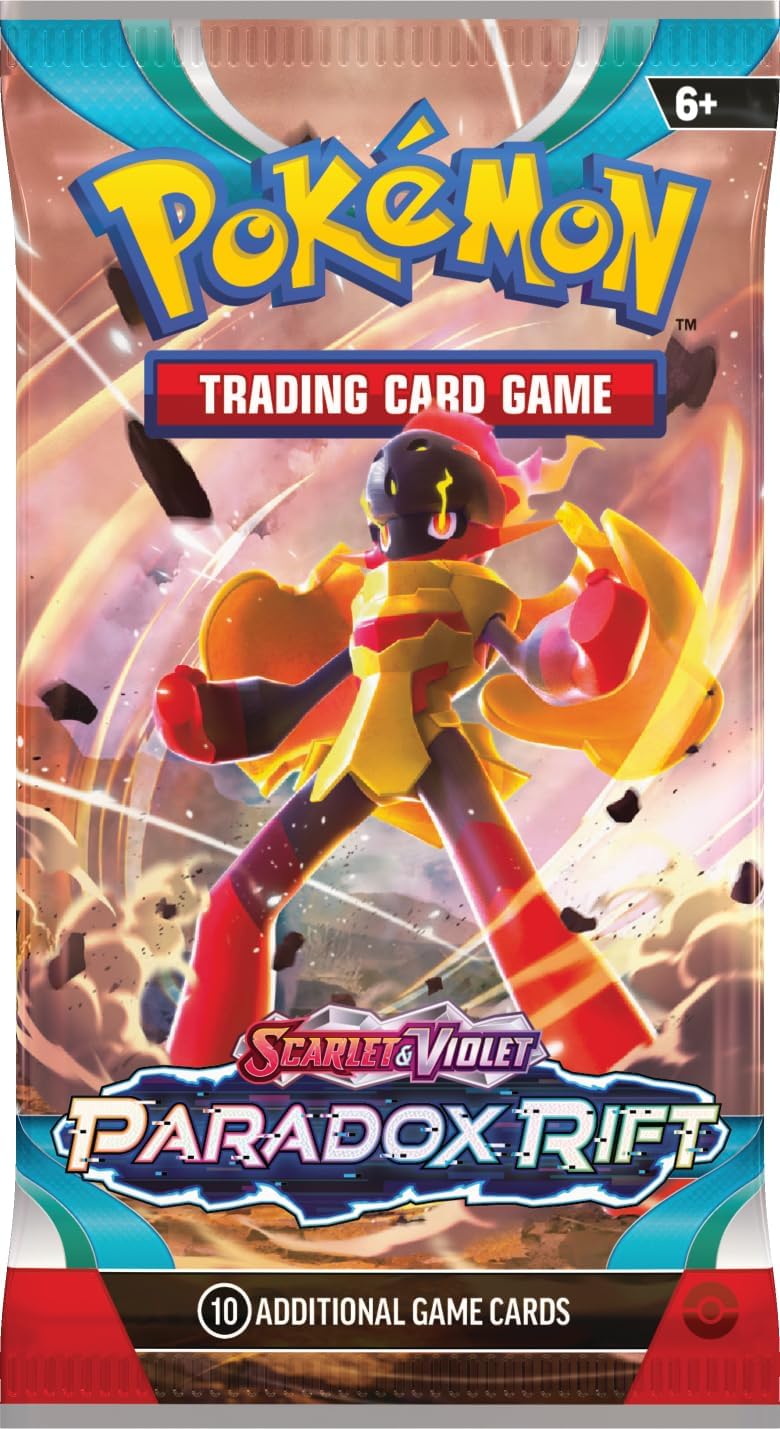 Pokemon TCG: Scarlet and Violet Paradox Rift Pokemon Center Elite Trainer Box - Roaring Moon Card Game Pokemon