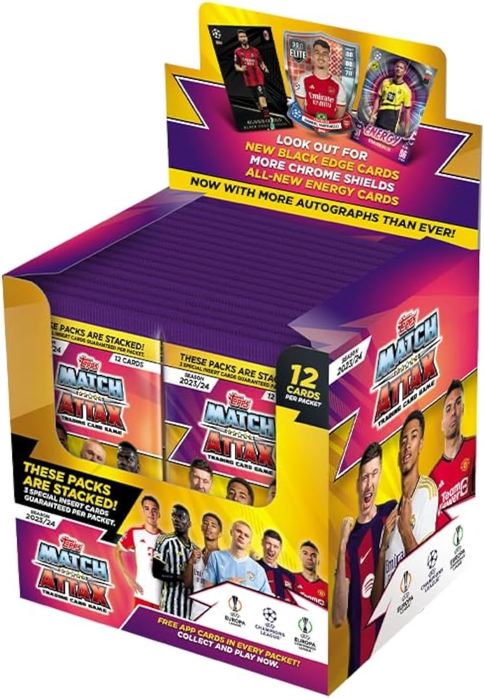 Topps: 2023-24 Match Attax Booster Box - 36 Packs Card Game Topps
