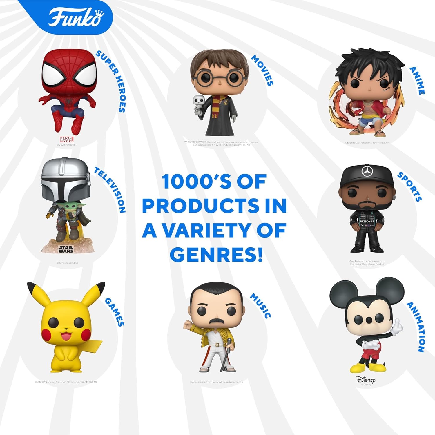 Funko: Five Nights at Freddy's Security Breach Mystery Blind Box 1 of 12 Vinyl Toys & Games Funko