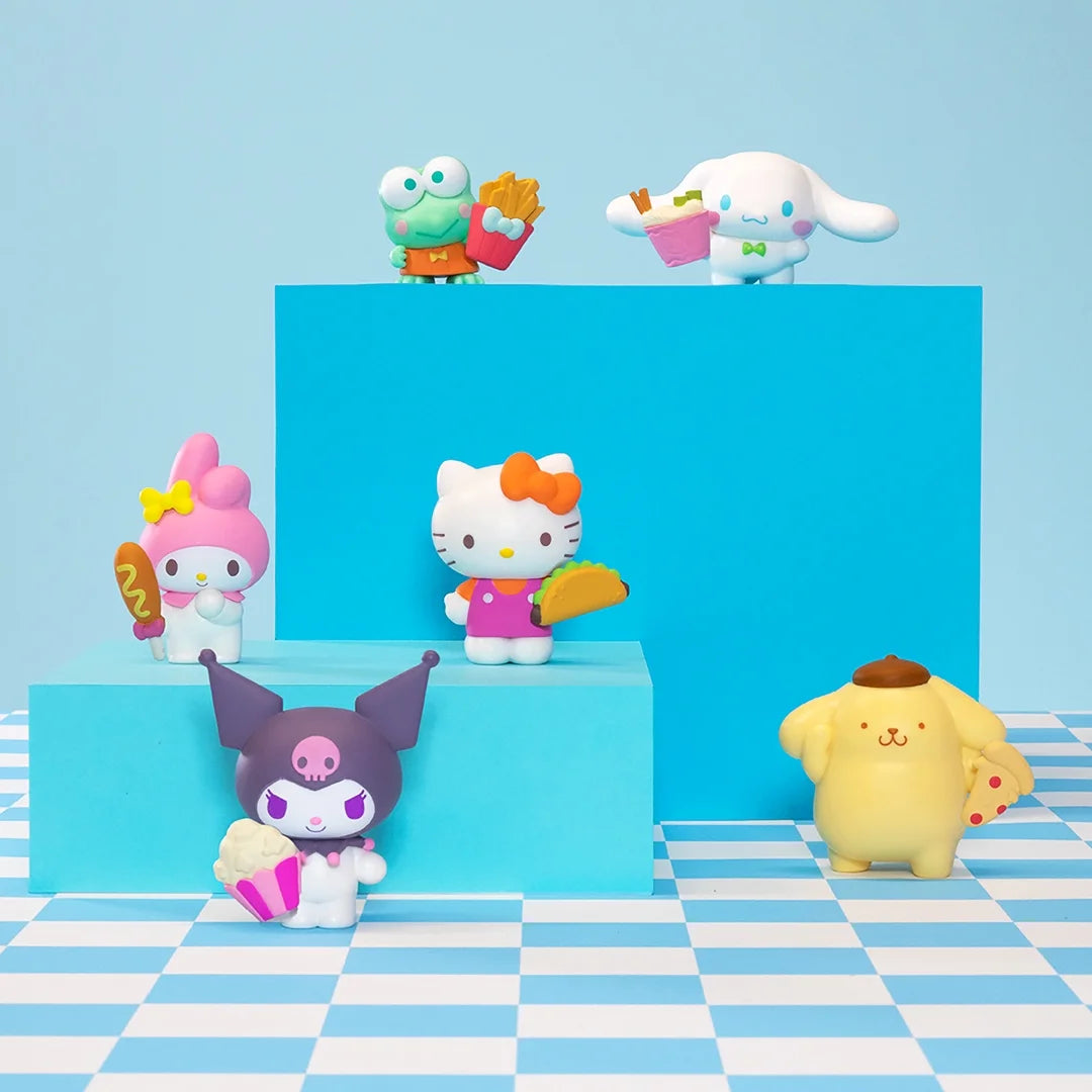 Hello Kitty & Friends: Salty Snacks - 6 Figure Pack [Series 1] Toys & Games Jazwares