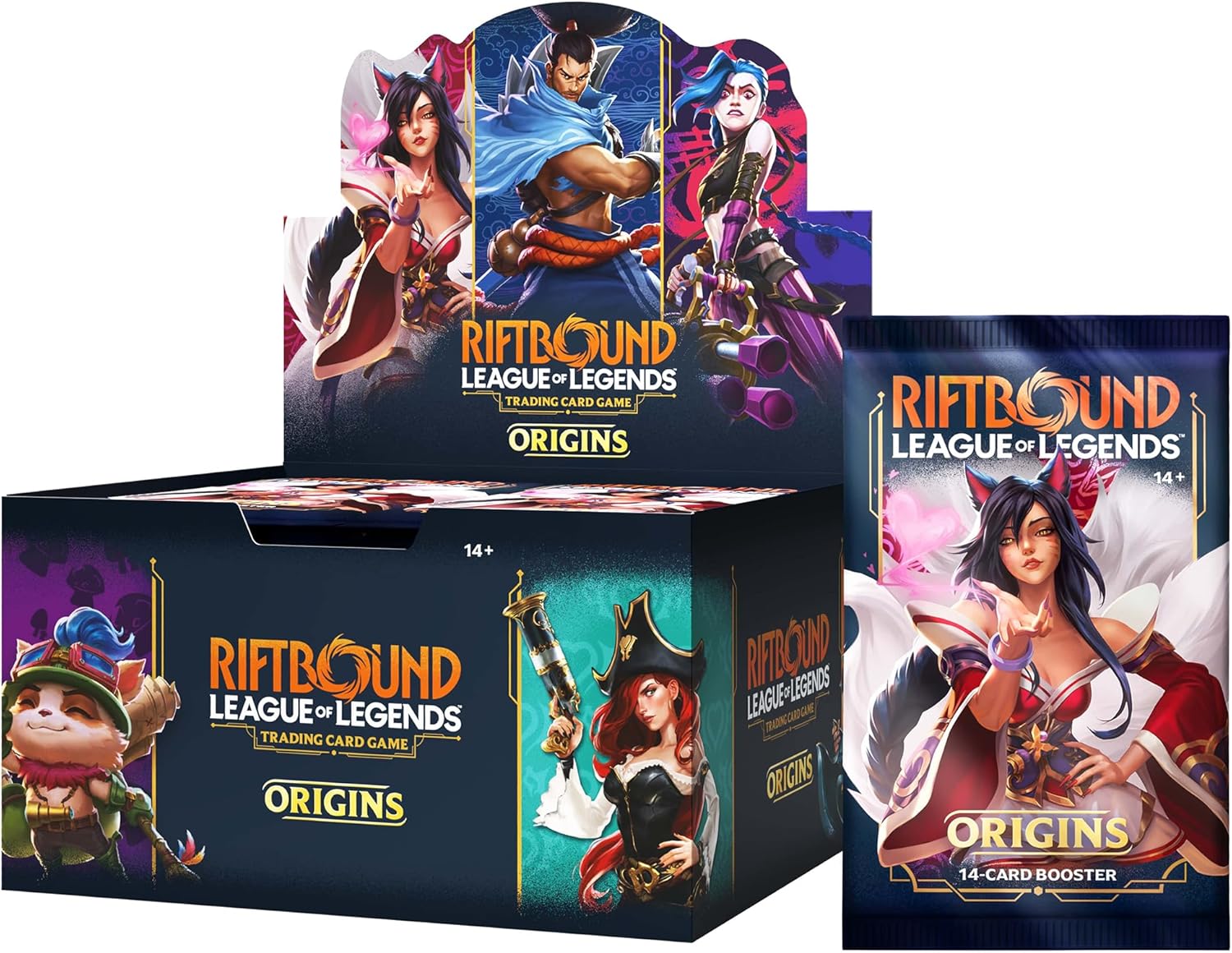 Riftbound League of Legends TCG: Origins Booster Box - 24 Packs Card Game UVS Games