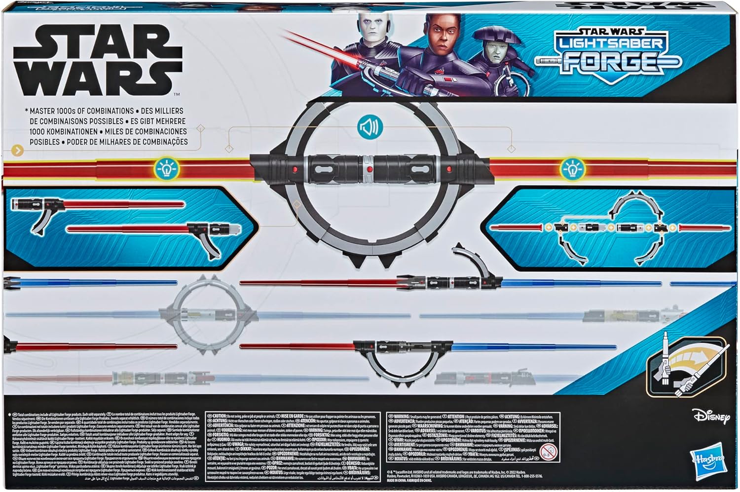 Star Wars: Lightsaber Forge - Inquisitor Masterworks Electronic Lightsaber Kit Toys & Games Hasbro