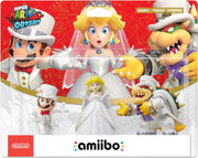 Mario & Peach & Bowser Amiibo Wedding Outfit Triple Pack - Super Mario Odyssey Series [Nintendo] Nintendo Accessories Nintendo