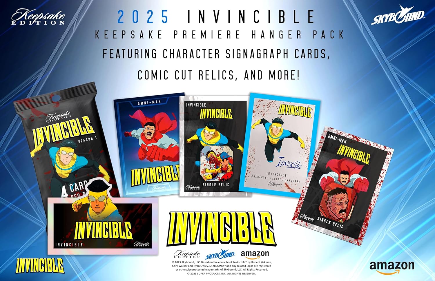 Keepsake: Invincible Season 1 Premiere Edition Hanger Pack Card Game Keepsake