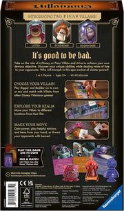 Disney Villainous: Bigger and Badder Stand-Alone & Expansion [Board Game 2-3 Players] Board Game Ravensburger