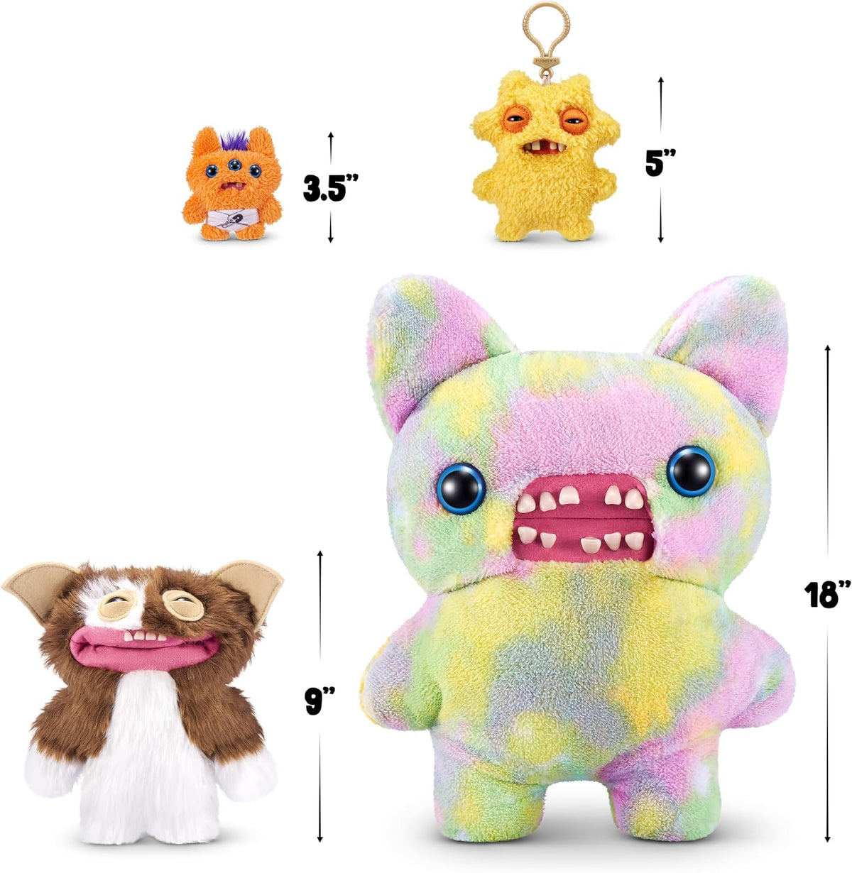 Fuggler: Gremlins - Gizmo 9-inch Assortment Series 1 Plush Toys & Games Zuru