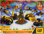 CAT Construction Toys Little Machines Advent Calendar 24 Days Toy - Advent Calendar Funrise
