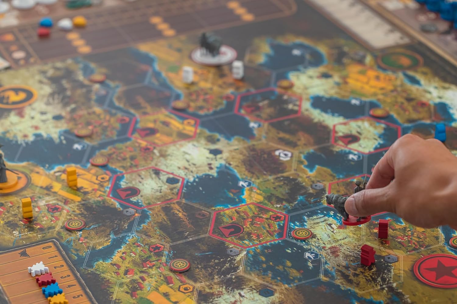 Scythe [Board Game, 1-5 Players] Board Game Stonemaier Games
