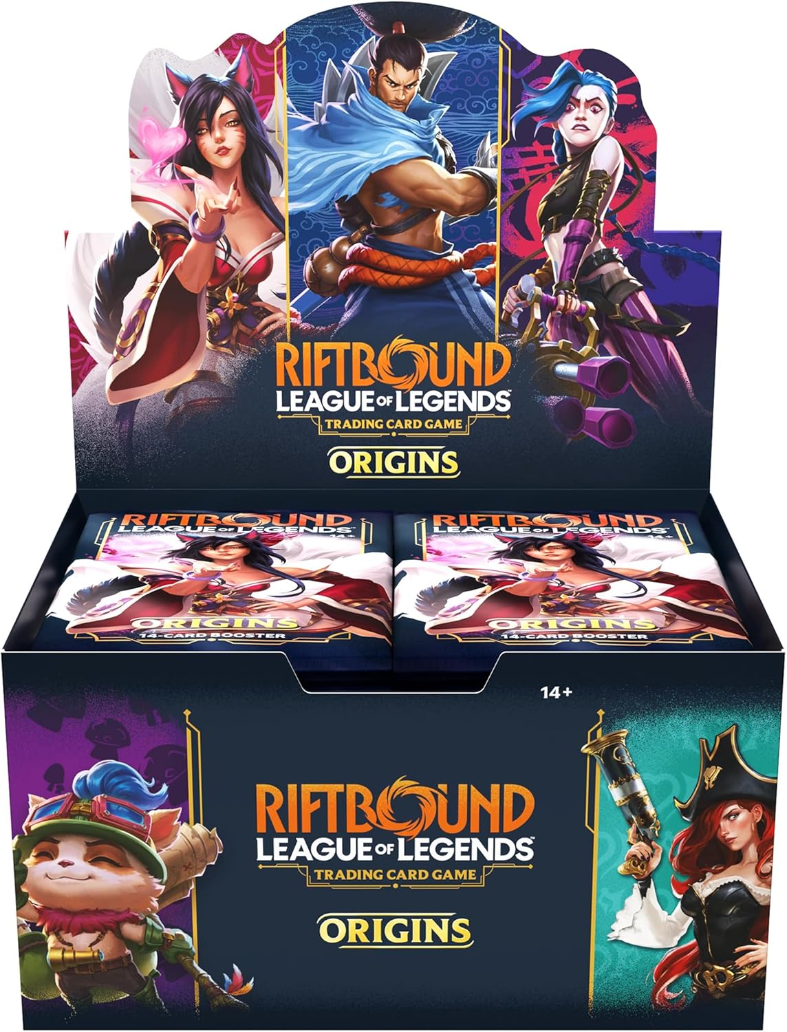 Riftbound League of Legends TCG: Origins Booster Box - 24 Packs Card Game UVS Games