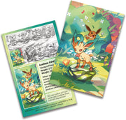 Pokemon TCG: Scarlet & Violet Prismatic Evolutions Mini Tin Display Box - 8 Tins