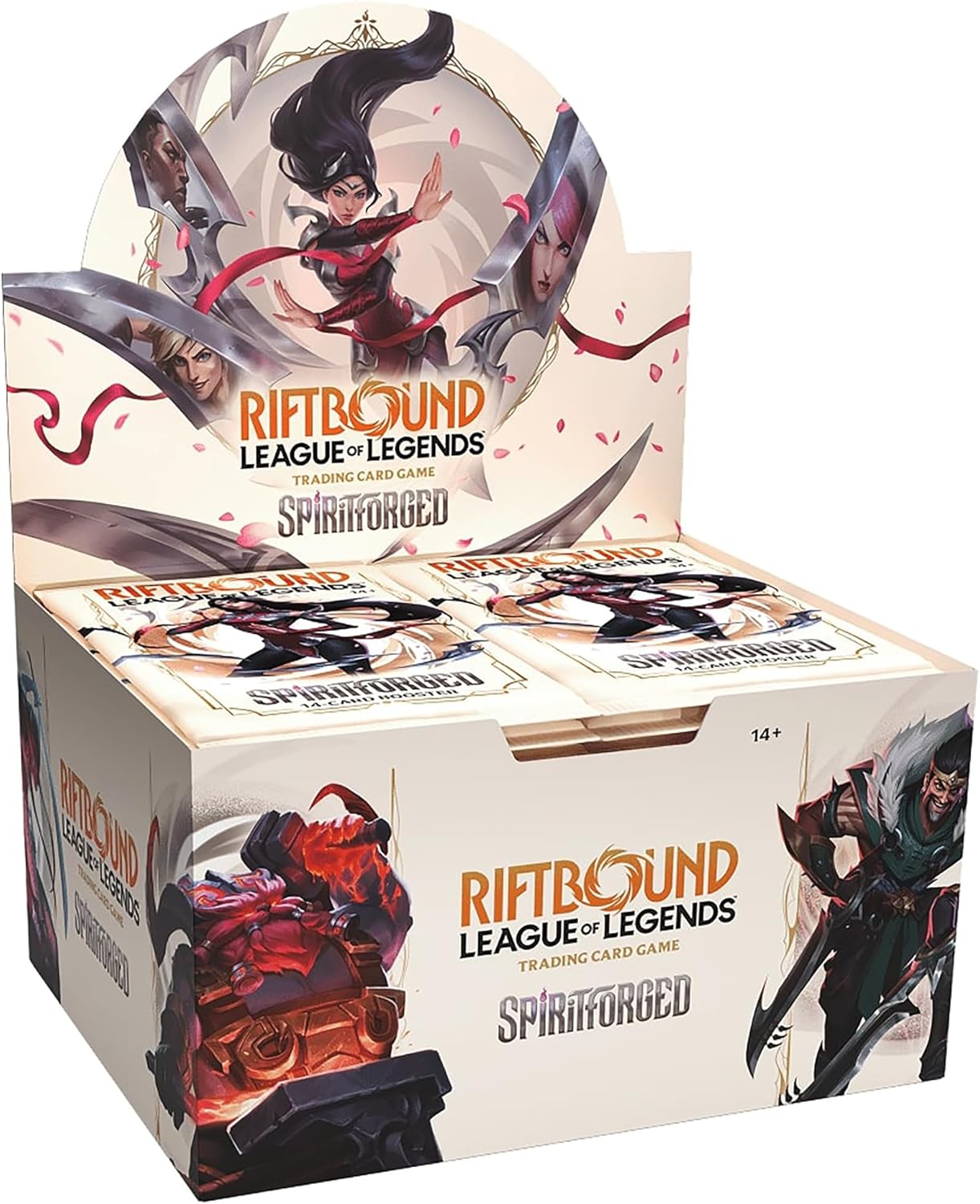 Riftbound League of Legends TCG: Spiritforged Booster Box - 24 Packs Card Game UVS Games