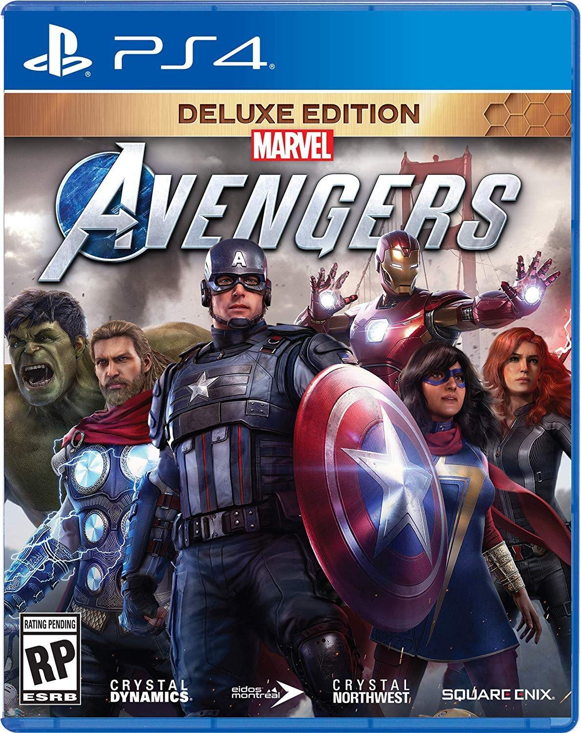 Marvel's Avengers - Deluxe Edition [PlayStation 4 Upgrade Playstation 5 Version] PlayStation 4 Video Game Square Enix