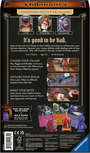 Disney Villainous: Bigger and Badder Stand-Alone & Expansion [Board Game 2-3 Players] Board Game Ravensburger