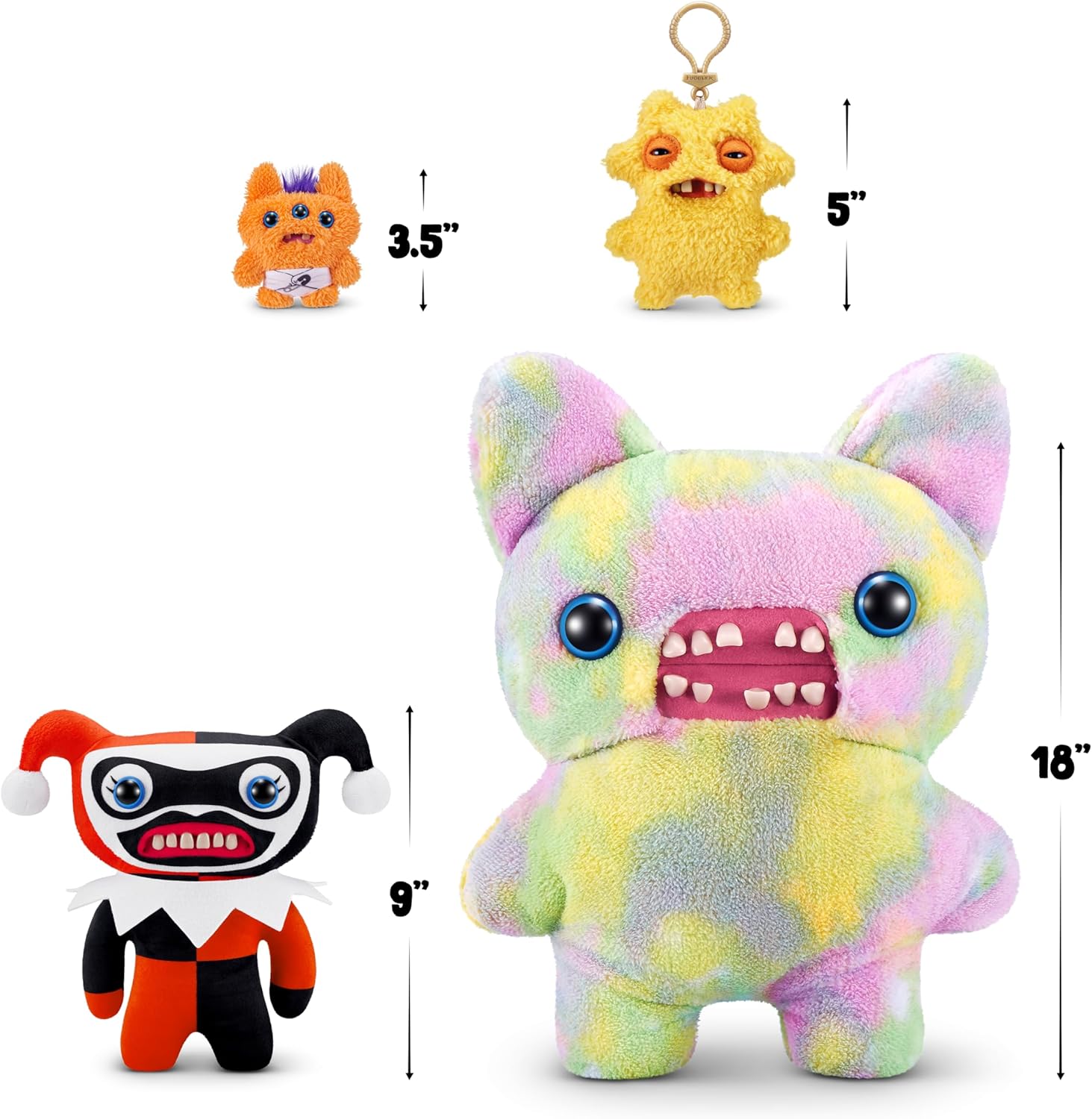 Fuggler: DC Batman - Harley Quinn - Ugly Monster Plush Plushies Zuru