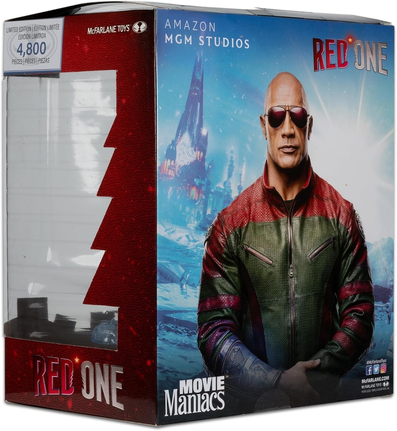 McFarlane Toys: Movie Maniacs - Red One Callum Drift - 6" Figure Toys & Games McFarlane Toys