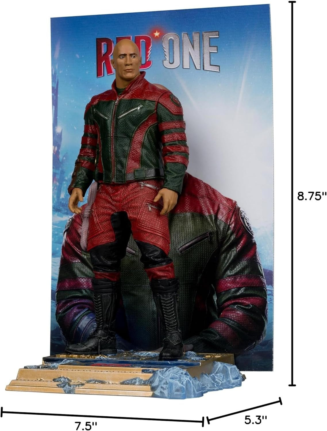 McFarlane Toys: Movie Maniacs - Red One Callum Drift - 6" Figure Toys & Games McFarlane Toys