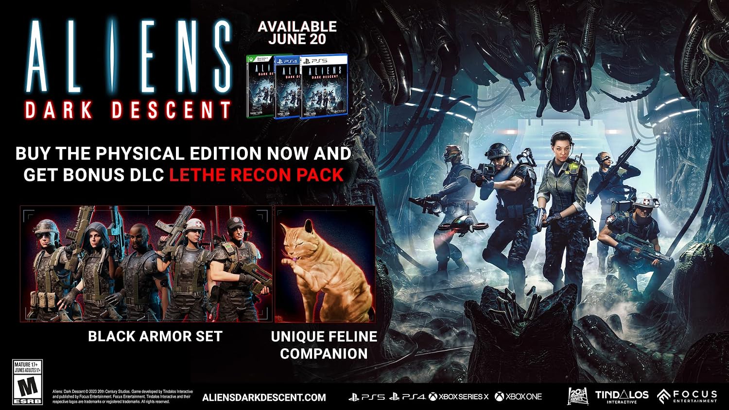 Aliens Dark Descent [PlayStation 5] PlayStation 5 Video Game Maximum Games