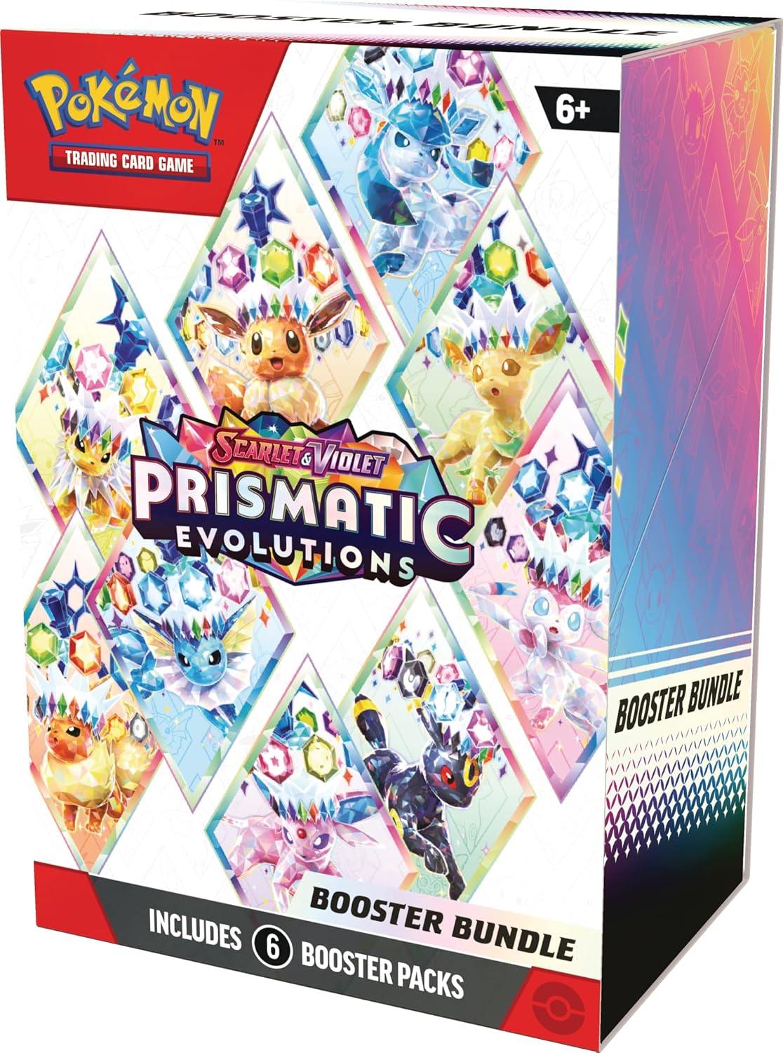 Pokemon TCG: Scarlet & Violet Prismatic Evolutions Booster Bundle Card Game Pokemon