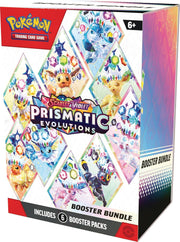 Pokemon TCG: Scarlet & Violet Prismatic Evolutions Booster Bundle Card Game Pokemon