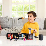 WWE Knuckle Crunchers: Final Boss Microphone Playset Toys & Games Mattel