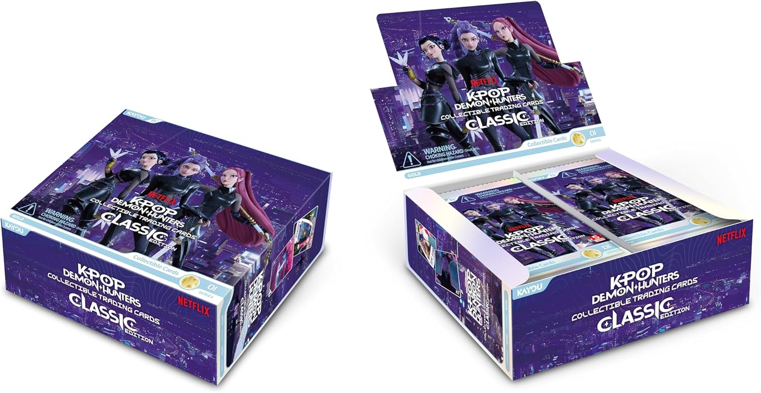 Kayou TCG: KPop Demon Hunters Collectible Classic Edition Booster Box- 20 Packs Card Game Kayou