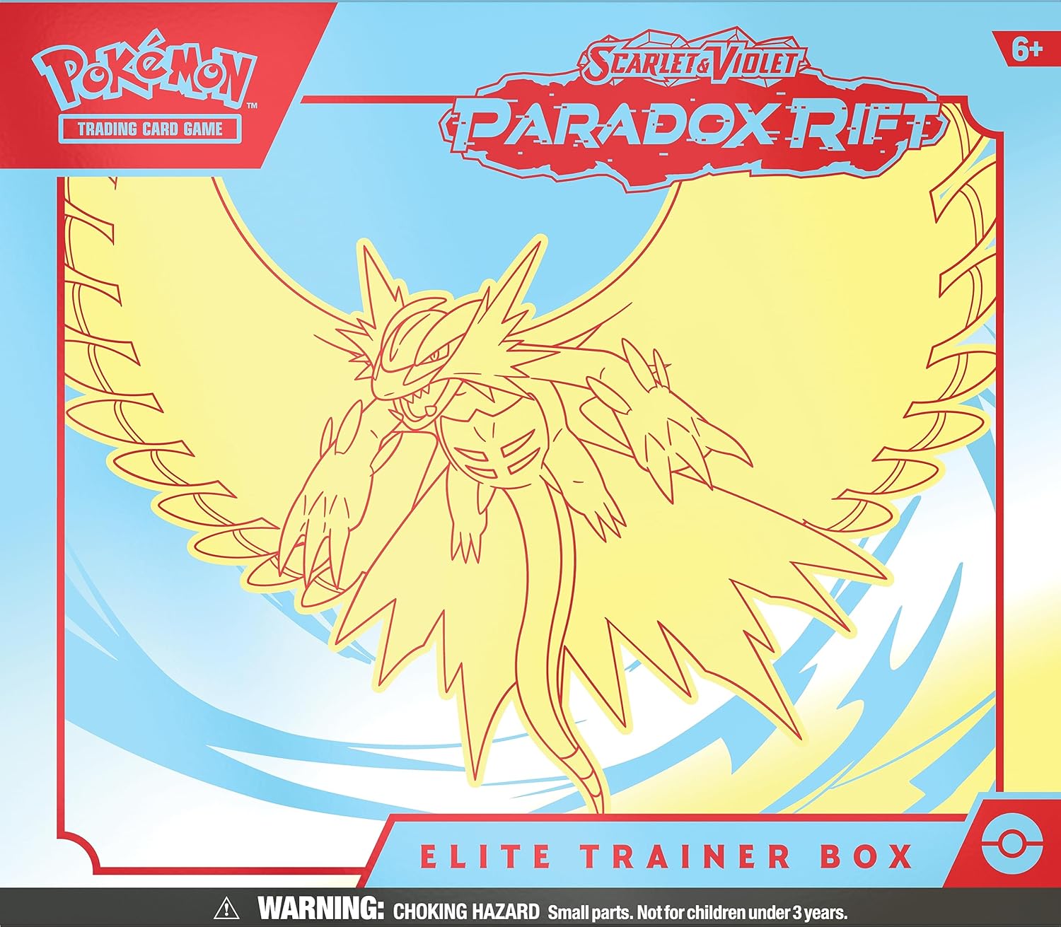Pokemon TCG: Scarlet & Violet - Paradox Rift Elite Trainer Box - Roaring Moon Card Game Pokemon